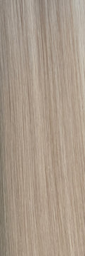 Andrea icy platinum blonde 18-inch genius weft hair extension by HIDDN