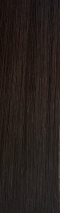 Allison rich medium brunette 18-inch genius weft hair extension by HIDDN