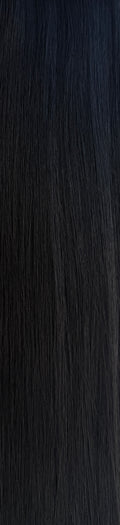 Luna deep espresso brunette 18-inch genius weft hair extension by HIDDN