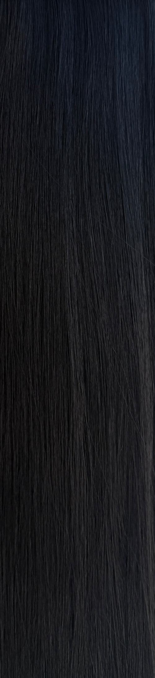 Luna deep espresso brunette 18-inch genius weft hair extension by HIDDN