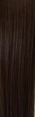 Amari sunkissed warm brunette 18-inch genius weft hair extension by HIDDN