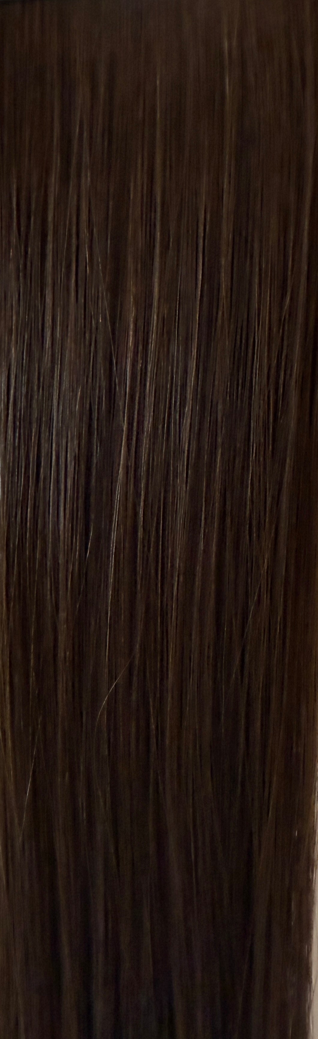 Amari sunkissed warm brunette 18-inch genius weft hair extension by HIDDN