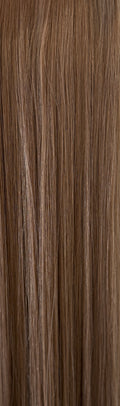 Sam soft dimensional brunette 18-inch genius weft hair extension by HIDDN